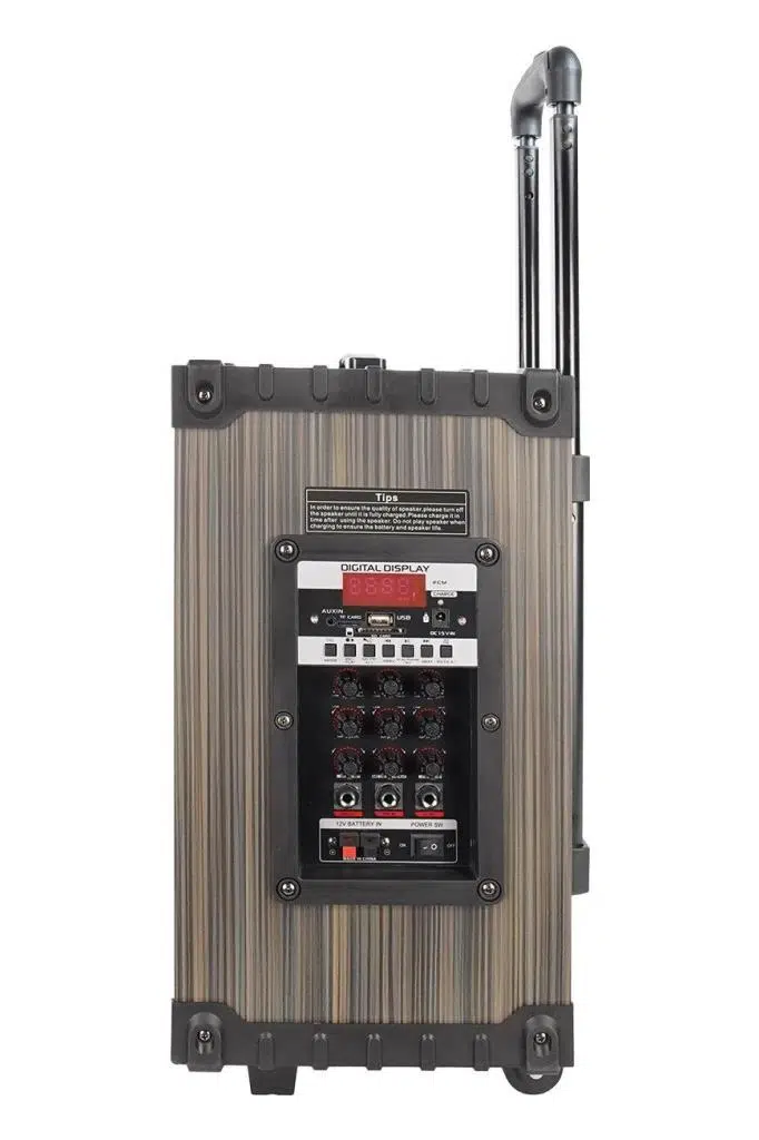 Midex 450 Watt Şarjlı Taşınabilir Büyük Mevlüt Anfisi Çift Mikrofonlu (MR-450)