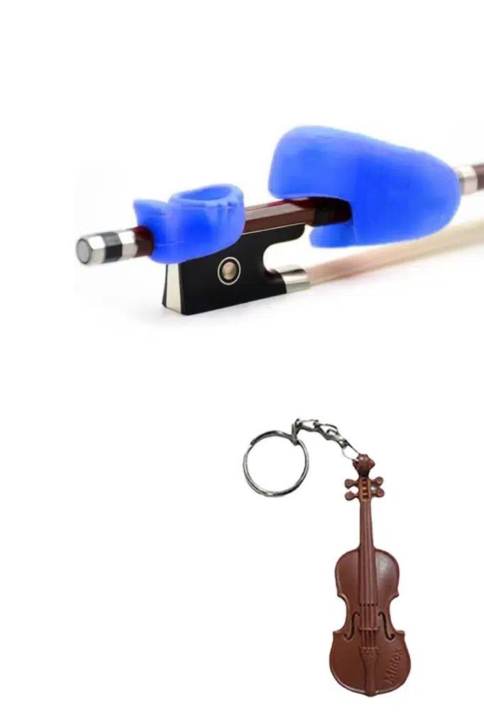 Midex ACV-76BL Keman Yayı Arşe Kavrama Aparatı Yay Tutucu Serçe Parmak Desteği