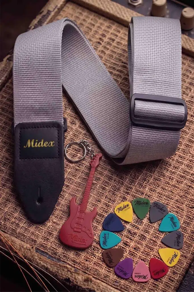 Midex ASM-26GRY Gitar Omuz Askısı Gri Renk 89-155cm (Pena Hediye) Midex ASM-26GRY Gitar Omuz Askısı Gri Renk 89-155cm (Pena Hediye)