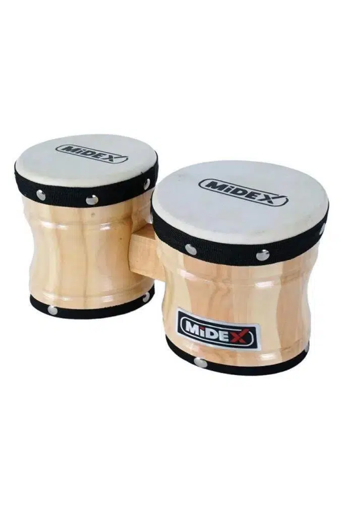 Midex BG-205 Naturel Bongo Siam Meşesi Doğal Deri Midex BG-205 Naturel Bongo Siam Meşesi Doğal Deri