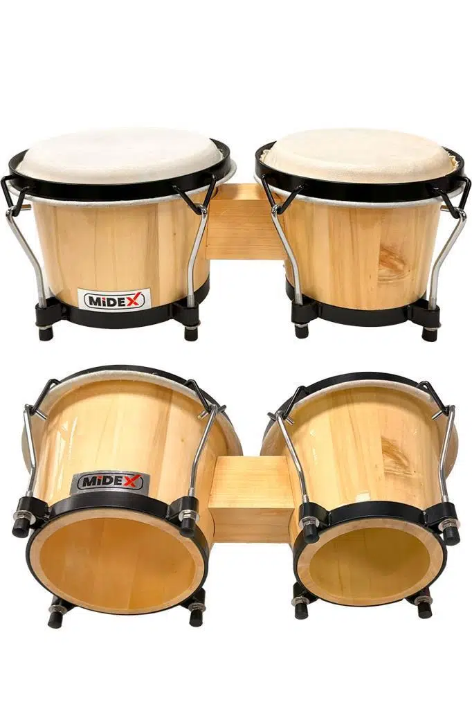 Midex BG-210 Naturel Bongo Siam Meşesi Doğal Deri Midex BG-210 Naturel Bongo Siam Meşesi Doğal Deri