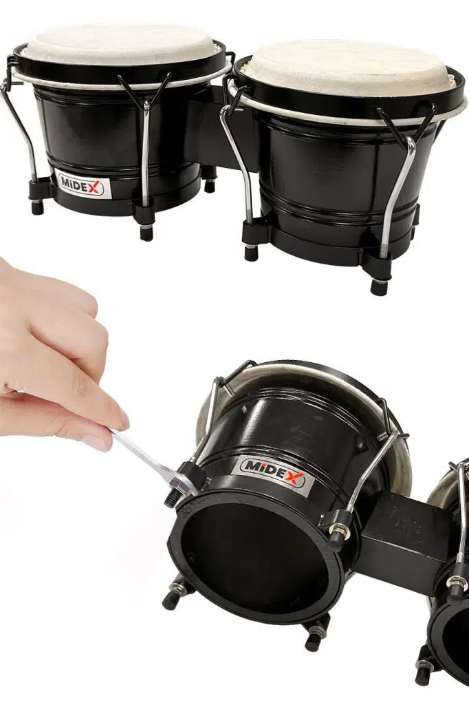 Midex BG-220 Siyah Bongo Siam Meşesi Doğal Deri