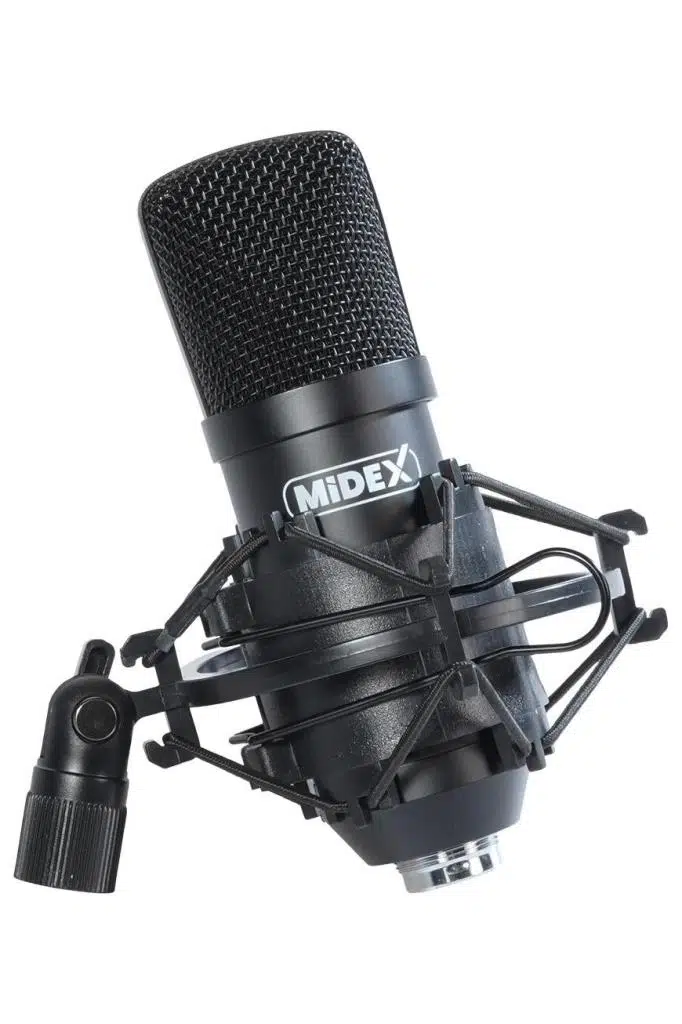 Midex BM-200STA USB Kardioid Condenser Stüdyo USB Mikrofon Seti