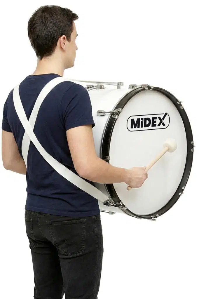 Midex BND-22 Bando Davulu 22 inç 56 cm Çap Profesyonel Bass Davul Seti