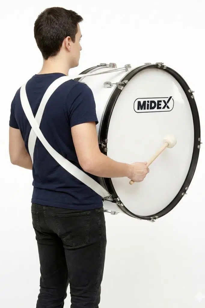 Midex BND-24 Bando Davulu 24 inç 61 cm Çap Profesyonel Bass Davul Seti Midex BND-24 Bando Davulu 24 inç 61 cm Çap Profesyonel Bass Davul Seti