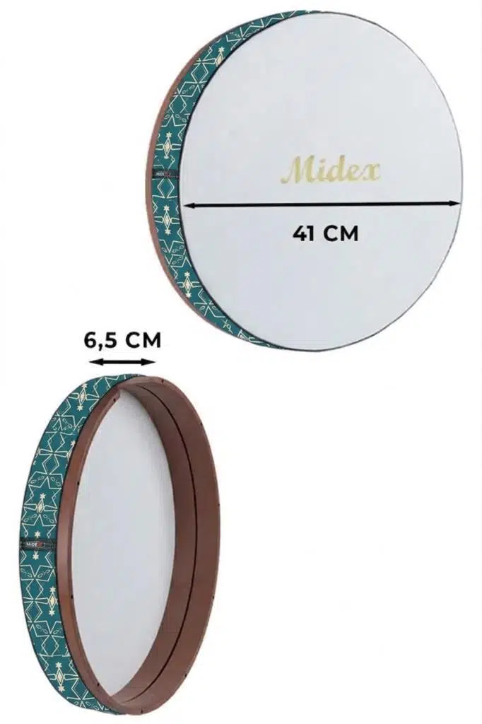 Midex BR-610X 10'lu Bendir Def Toptan Paket Akort Ayarlı EL Tutma Oyuklu Çantalı