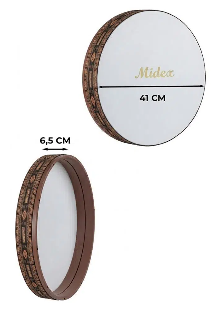Midex BR-910 Kaliteli Bendir Def Akort Ayarlı EL Tutma Oyuklu Çantalı Midex BR-910 Kaliteli Bendir Def Akort Ayarlı EL Tutma Oyuklu Çantalı