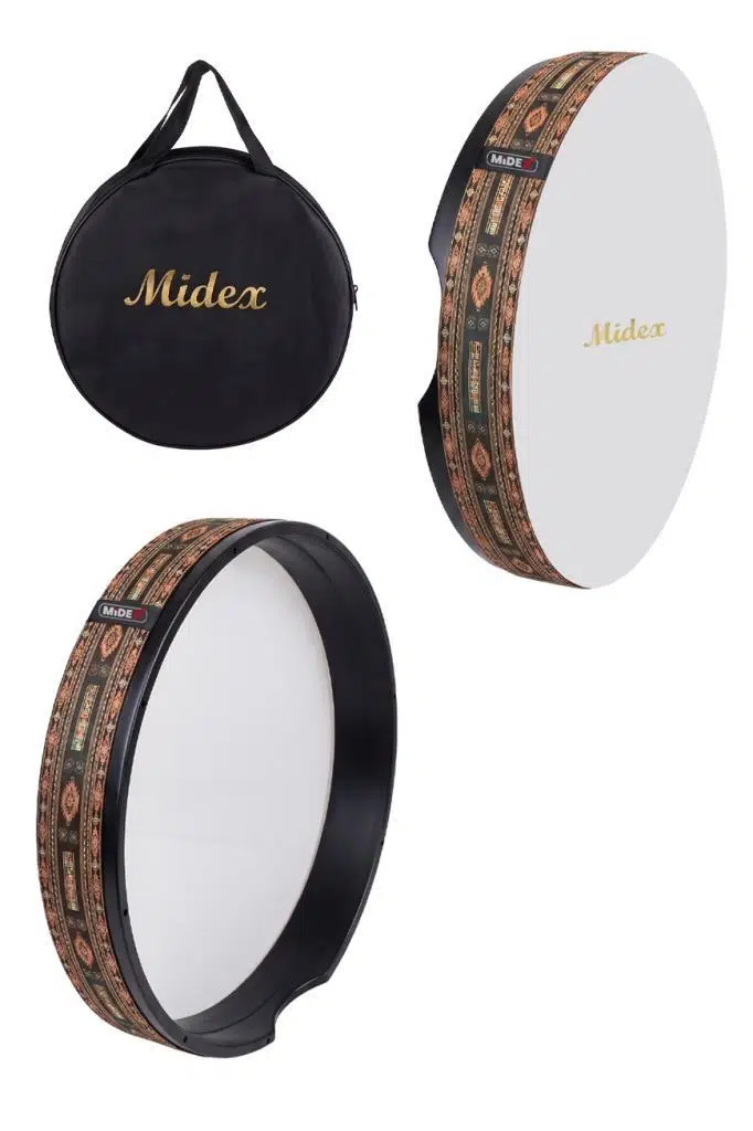 Midex BR-911 Kaliteli Bendir Def Akort Ayarlı EL Tutma Oyuklu Çantalı Midex BR-911 Kaliteli Bendir Def Akort Ayarlı EL Tutma Oyuklu Çantalı