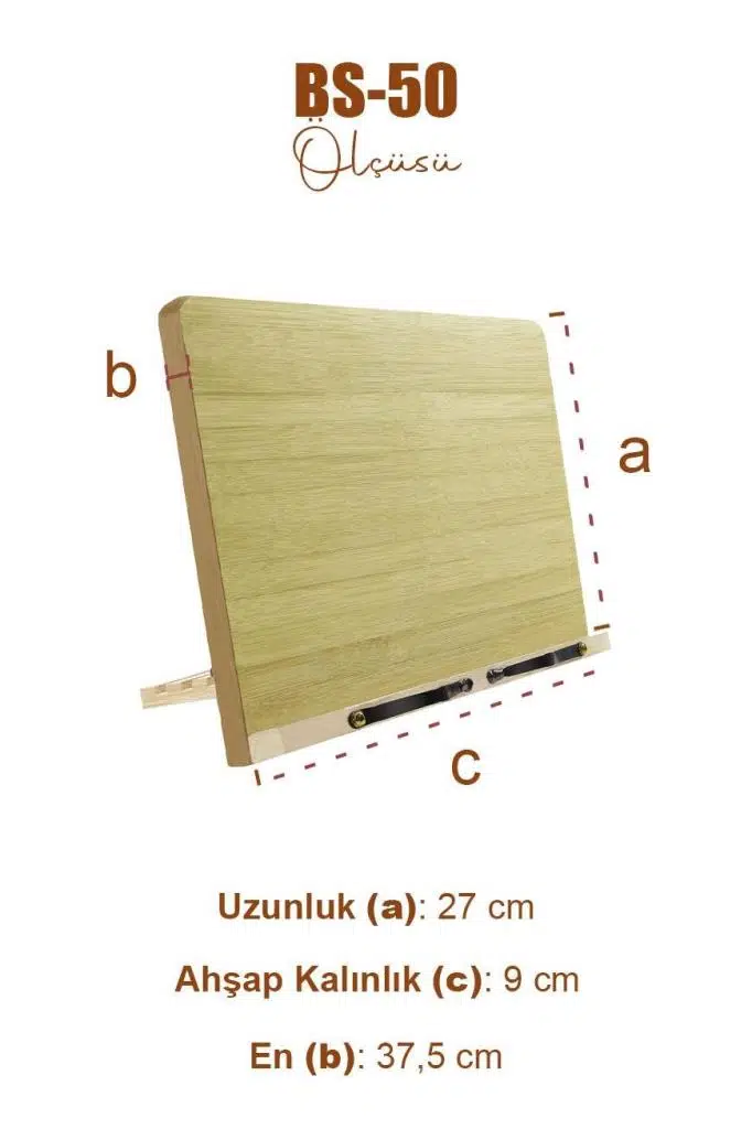 Midex BS-50 Kitap Okuma Standı ve Tablet Laptop Standı