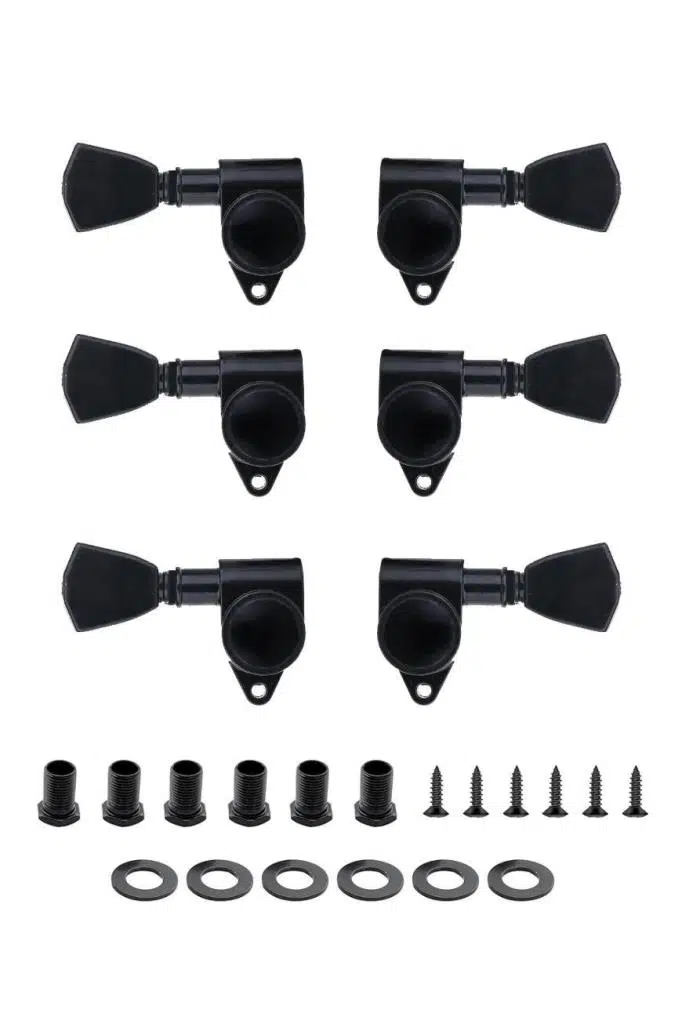 Midex CB-50 Akustik Gitar İçin Kaliteli Profesyonel Burgu Takımı Black 1 SET Midex CB-50 Akustik Gitar İçin Kaliteli Profesyonel Burgu Takımı Black 1 SET