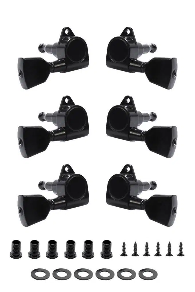 Midex CB-50 Akustik Gitar İçin Kaliteli Profesyonel Burgu Takımı Black 1 SET Midex CB-50 Akustik Gitar İçin Kaliteli Profesyonel Burgu Takımı Black 1 SET