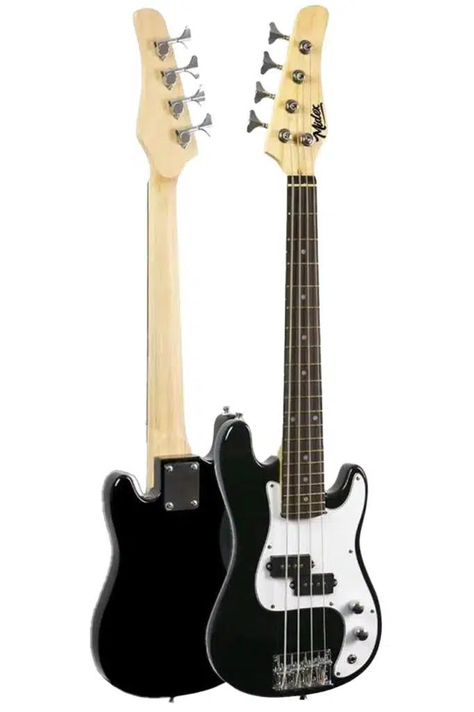 Midex CBG-460BK 46 İNÇ 4/4 Yetişkin Amfili Bas Gitar Seti White Black