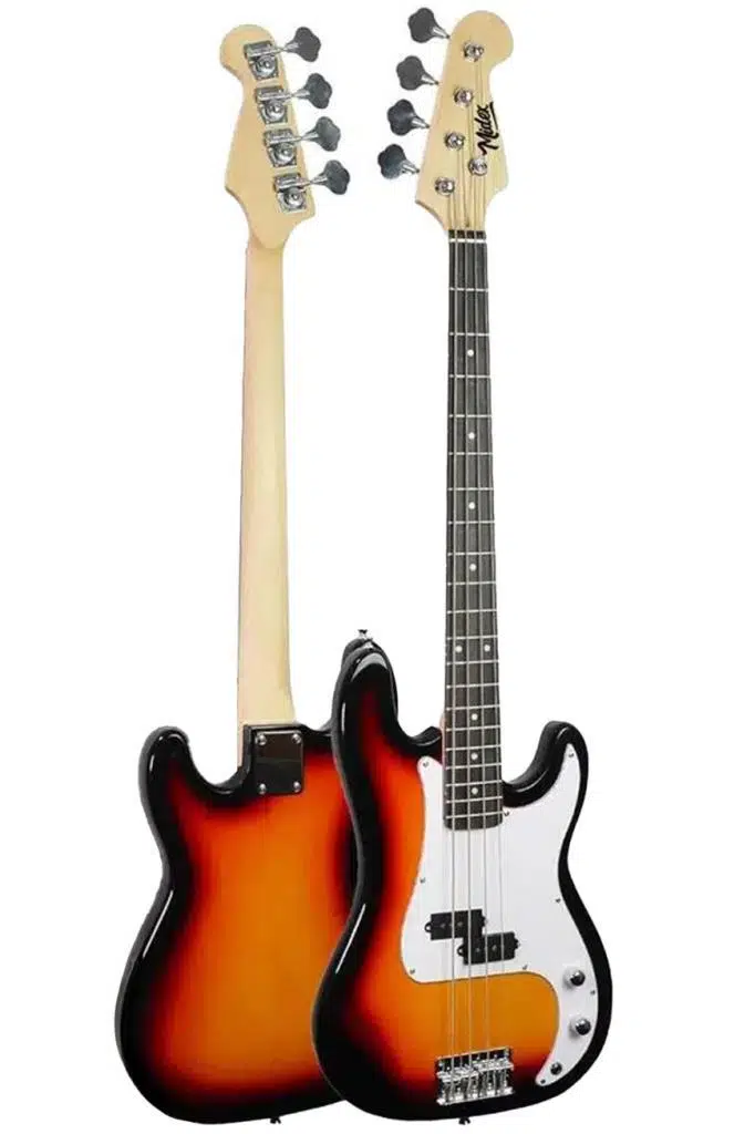 Midex CBG-460SB 46 İNÇ 4/4 Yetişkin Amfili Bas Gitar Seti Sunburs