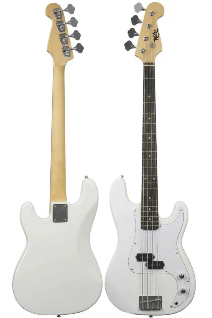 Midex CBG-460WH 46 İNÇ 4/4 Yetişkin Amfili Bas Gitar Seti White