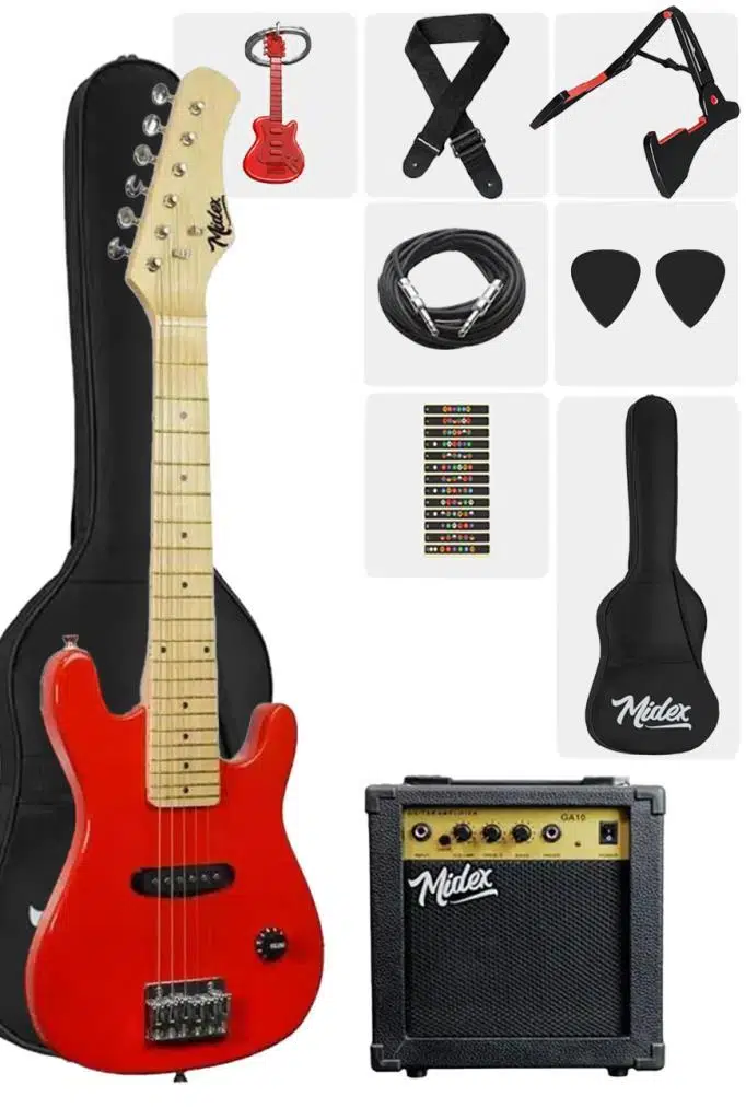 Midex CEG-30RD-OUT Elektro Gitar Seti RED (OUTLET) Midex CEG-30RD-OUT Elektro Gitar Seti RED (OUTLET)