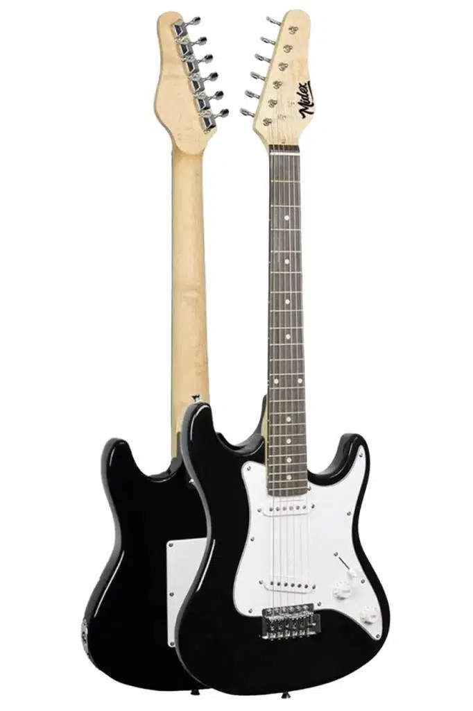 Midex CEG-36BK 8-12 Yaş Çocuklar İçin Amfili Full 3/4 36 İnç Elektro Gitar Seti White Black