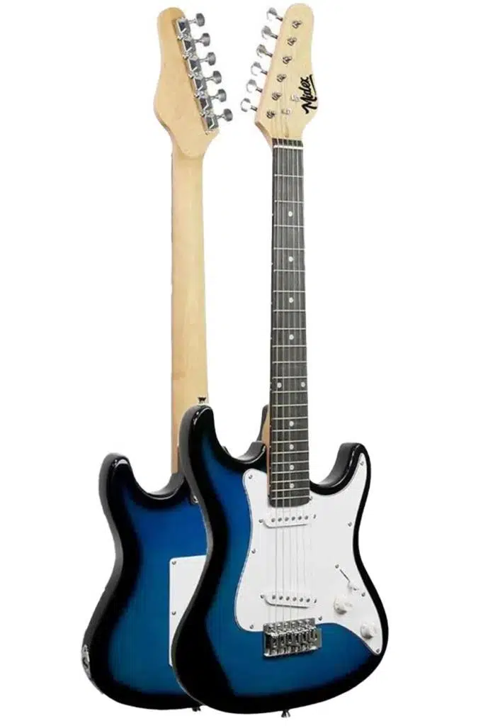 Midex CEG-36BL 8-12 Yaş Çocuklar İçin Amfili Full 3/4 36 İnç Elektro Gitar Seti Blue