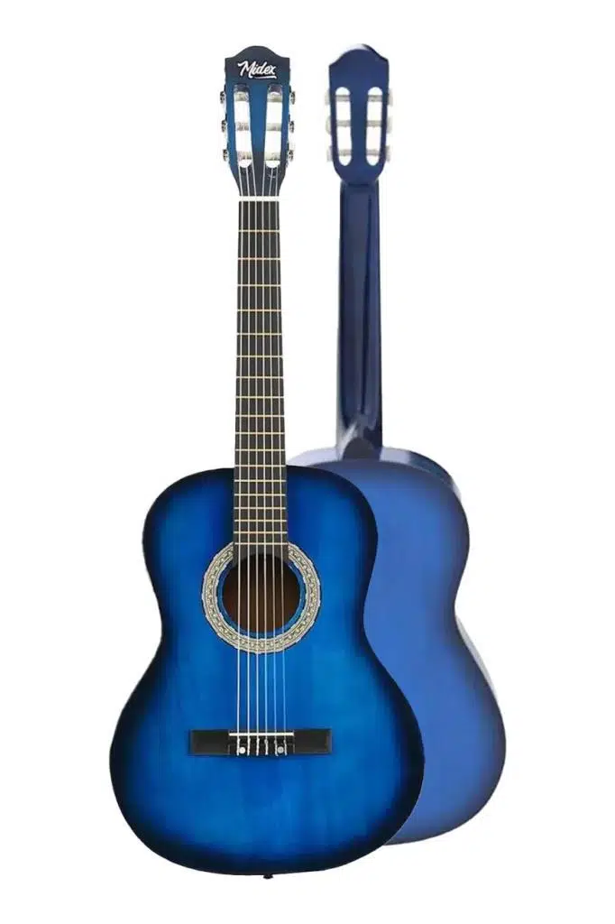 Midex CG-270BL Klasik Gitar 4/4 Yetişkin Boy Sap Ayarlı Full Set