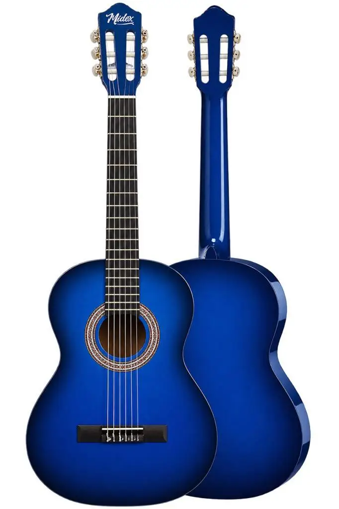 Midex CG-270BL Klasik Gitar 4/4 Yetişkin Boy Sap Ayarlı Full Set