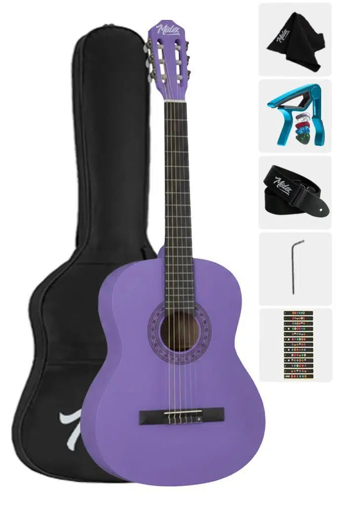 Midex CG-270PRP Mor Renk Klasik Gitar (OUTLET) Midex CG-270PRP Mor Renk Klasik Gitar (OUTLET)