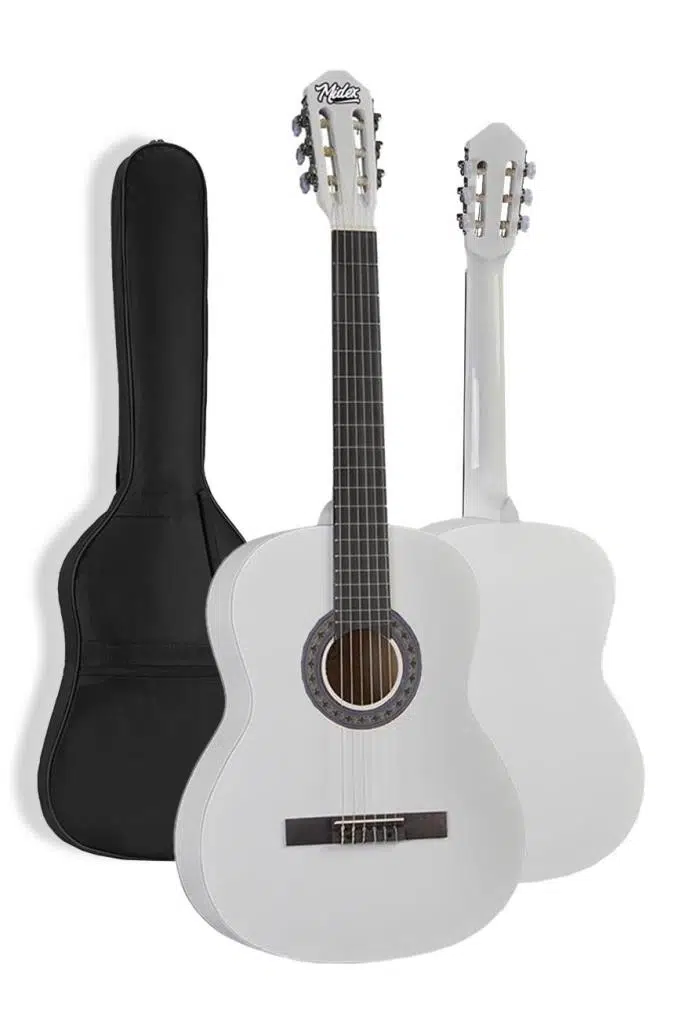 Midex CG-34WH Kaliteli 34 İnç 1/2 Juniur Çocuk Gitarı 4-8 Yaş Arası (Çanta Capo Nota Sticker Askı Pena Metod) Midex CG-34WH Kaliteli 34 İnç 1/2 Juniur Çocuk Gitarı 4-8 Yaş Arası (Çanta Capo Nota Sticker Askı Pena Metod)