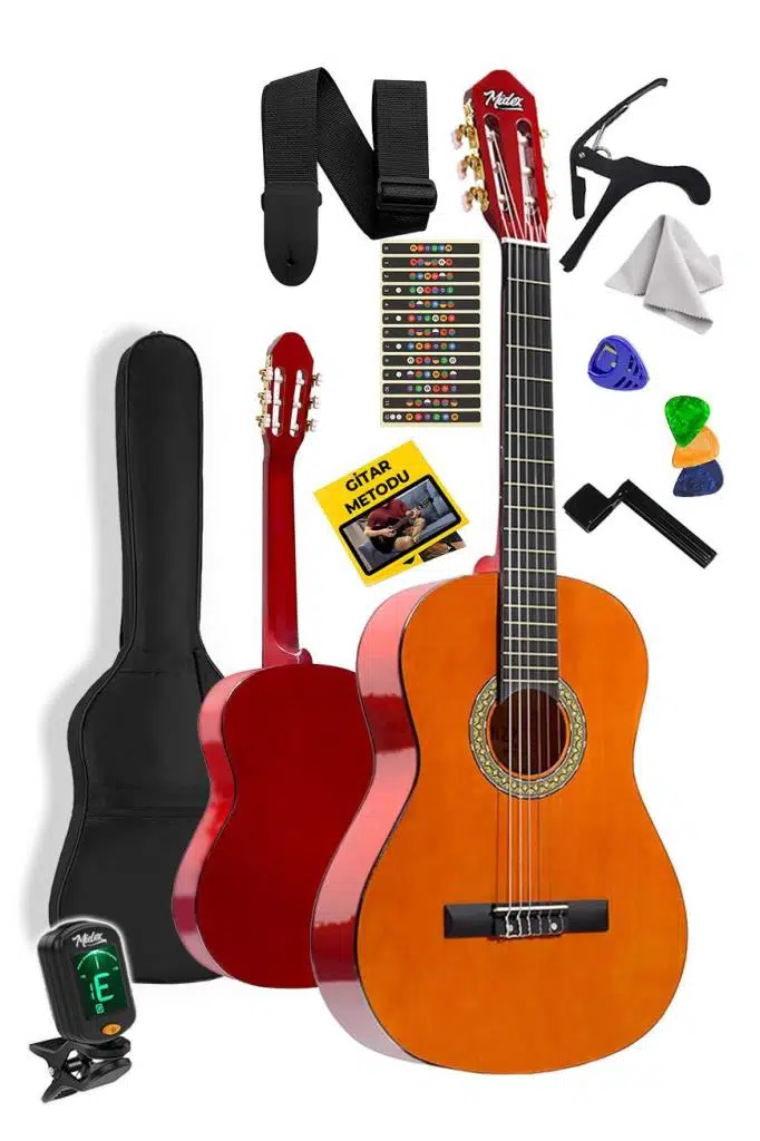 Midex CG-34YL-PAK Kaliteli 34 İnç 1/2 Junior Çocuk Gitarı 4-8 Yaş Arası (Çanta Tuner Askı Pena Metod) Midex CG-34YL-PAK Kaliteli 34 İnç 1/2 Junior Çocuk Gitarı 4-8 Yaş Arası (Çanta Tuner Askı Pena Metod)