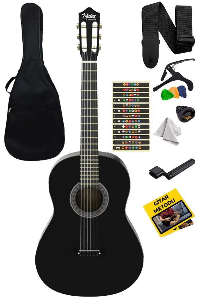 Midex CG-36BK-OUT 36 İnç Junior Çocuk Gitarı (OUTLET)