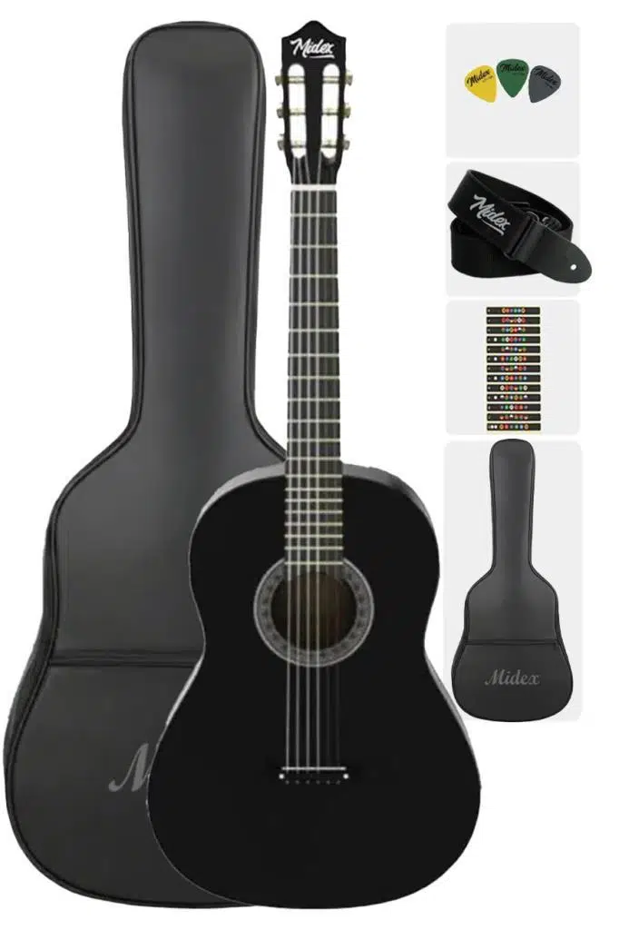 Midex CG-36BK-OUT 36 İnç Junior Çocuk Gitarı (OUTLET)