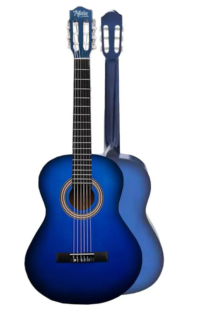 Midex CG-36BL Kaliteli 36 İnç 3/4 Juniur Çocuk Gitarı 8-12 Yaş Arası (Çanta Askı Capo Nota Sticker Pena Metod) Midex CG-36BL Kaliteli 36 İnç 3/4 Juniur Çocuk Gitarı 8-12 Yaş Arası (Çanta Askı Capo Nota Sticker Pena Metod)