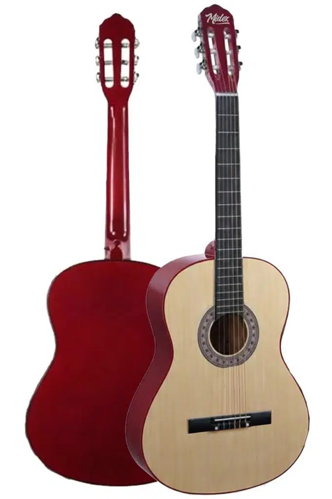 Midex CG-36NT Kaliteli 36 İnç 3/4 Juniur Çocuk Gitarı 8-12 Yaş Arası (Çanta Askı Capo Nota Sticker Pena Metod)
