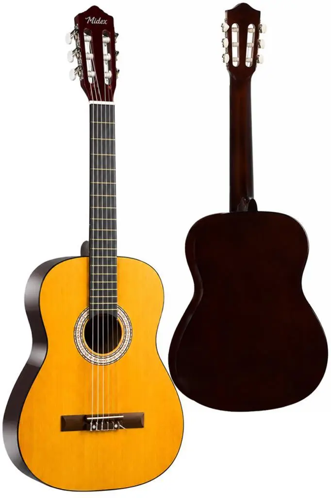 Midex CG-36NT Kaliteli 36 İnç 3/4 Juniur Çocuk Gitarı 8-12 Yaş Arası (Çanta Askı Capo Nota Sticker Pena) Midex CG-36NT Kaliteli 36 İnç 3/4 Juniur Çocuk Gitarı 8-12 Yaş Arası (Çanta Askı Capo Nota Sticker Pena)
