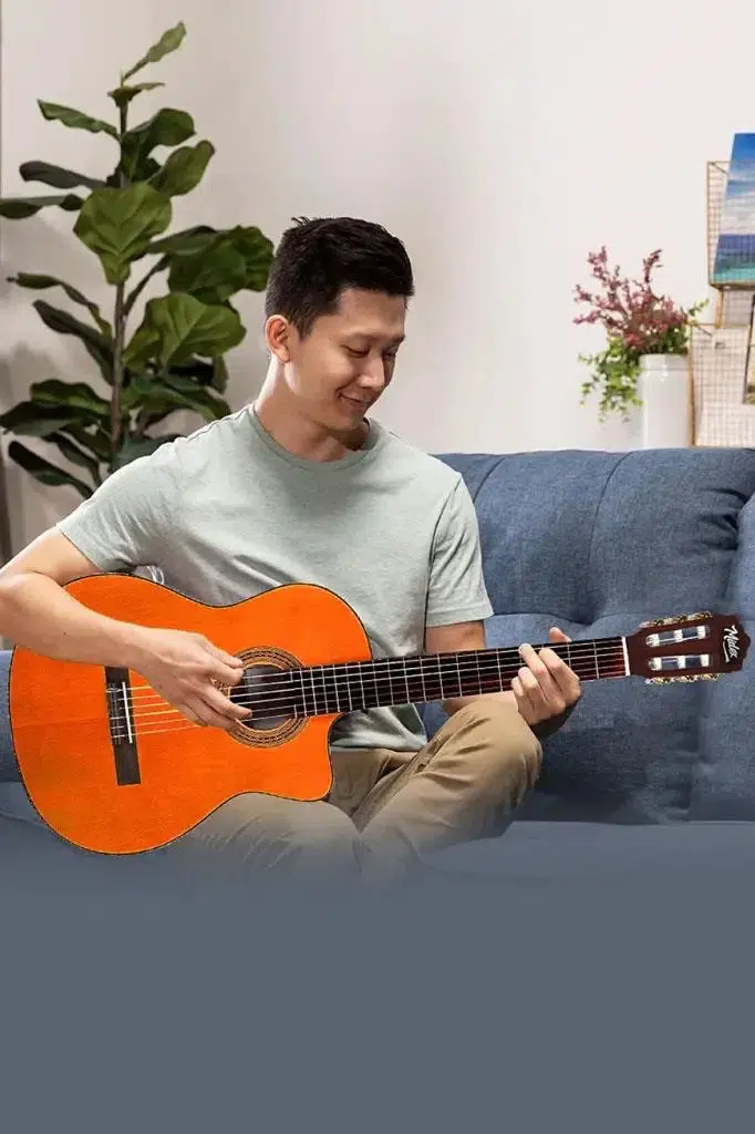 Midex CG-390M-XBAG Klasik Gitar 4/4 Sap Ayarlı Kesik Kasa (Çanta Askı Capo Metod Pena) Midex CG-390M-XBAG Klasik Gitar 4/4 Sap Ayarlı Kesik Kasa (Çanta Askı Capo Metod Pena)