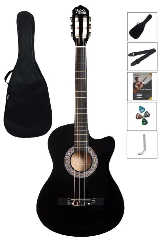 Midex CG-395BK-OUT Klasik Gitar (OUTLET)