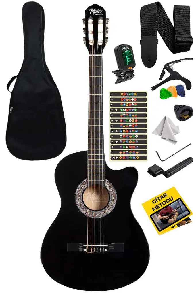 Midex CG-395BK-OUT Klasik Gitar (OUTLET)