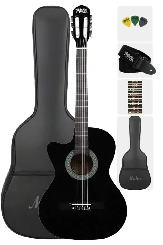Midex CG-395BK-OUT Klasik Gitar (OUTLET)
