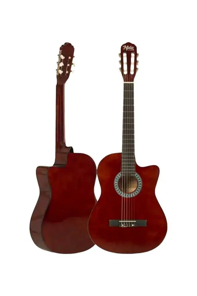 Midex CG-395BR Kahve Renk Kesik Klasik Gitar 4/4 Yetişkin Boy Sap Ayarlı Full Set Midex CG-395BR Kahve Renk Kesik Klasik Gitar 4/4 Yetişkin Boy Sap Ayarlı Full Set