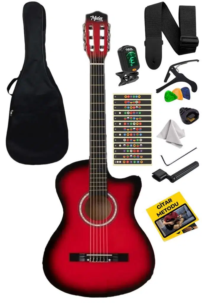 Midex CG-395RD-OUT Klasik Gitar (OUTLET)