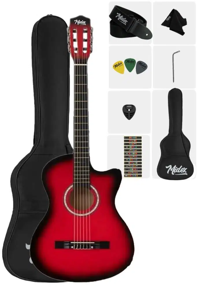 Midex CG-395RD-OUT Klasik Gitar (OUTLET)