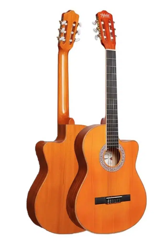 Midex CG-395YLX Klasik Gitar 4/4 Kesik Kasa Full Set (Çanta Askı Metod Pena) Midex CG-395YLX Klasik Gitar 4/4 Kesik Kasa Full Set (Çanta Askı Metod Pena)