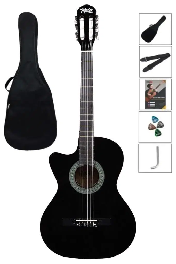 Midex CG-396BK-OUT Solak Klasik Gitar (OUTLET) Midex CG-396BK-OUT Solak Klasik Gitar (OUTLET)