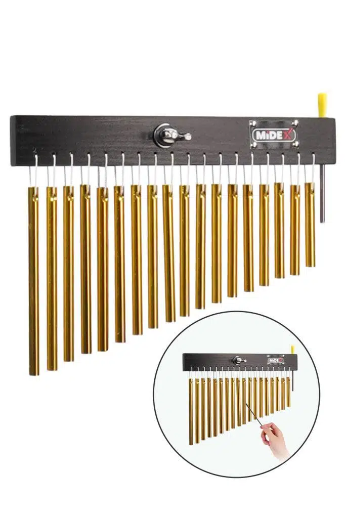 Midex Ch-18 Bar Chimes 18-Bar Çan Perküsyon Aleti (18 Ton) Midex Ch-18 Bar Chimes 18-Bar Çan Perküsyon Aleti (18 Ton)