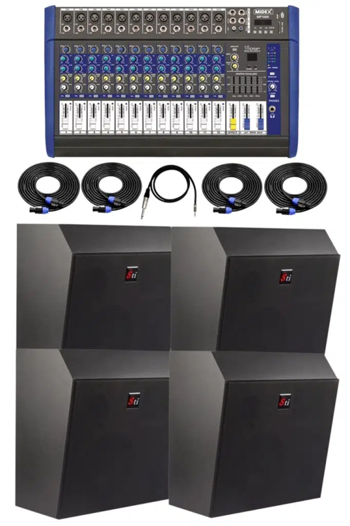 Midex Cine Paket-2 Sinema Ses Sistemi Paketi Hoparlör ve Amfi Seti Midex Cine Paket-2 Sinema Ses Sistemi Paketi Hoparlör ve Amfi Seti
