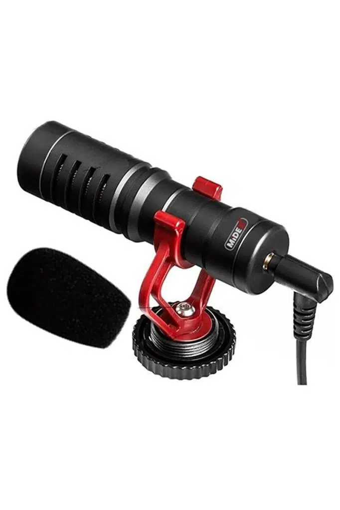 Midex CMR-105 Dslr Video Fotoğraf Makinesi Kamera Üstü Shotgun Mikrofon