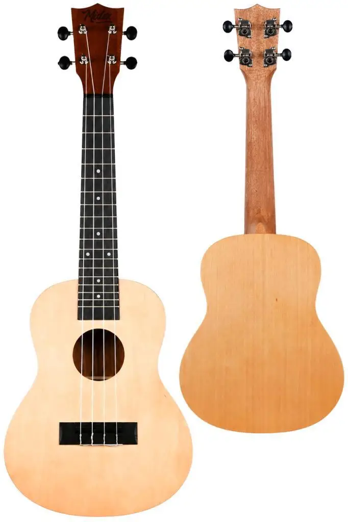 Midex CNT-245NT Kaliteli Natural Concert Ukulele Seti