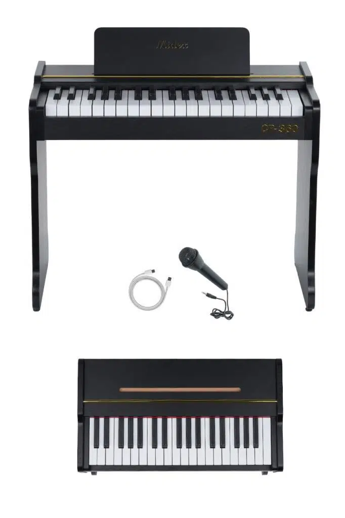 Midex CP-360BK Ahşap Çocuk Piyanosu Pilli 37 Tuşlu Gerçek Piyano Tuşları Midex CP-360BK Ahşap Çocuk Piyanosu Pilli 37 Tuşlu Gerçek Piyano Tuşları