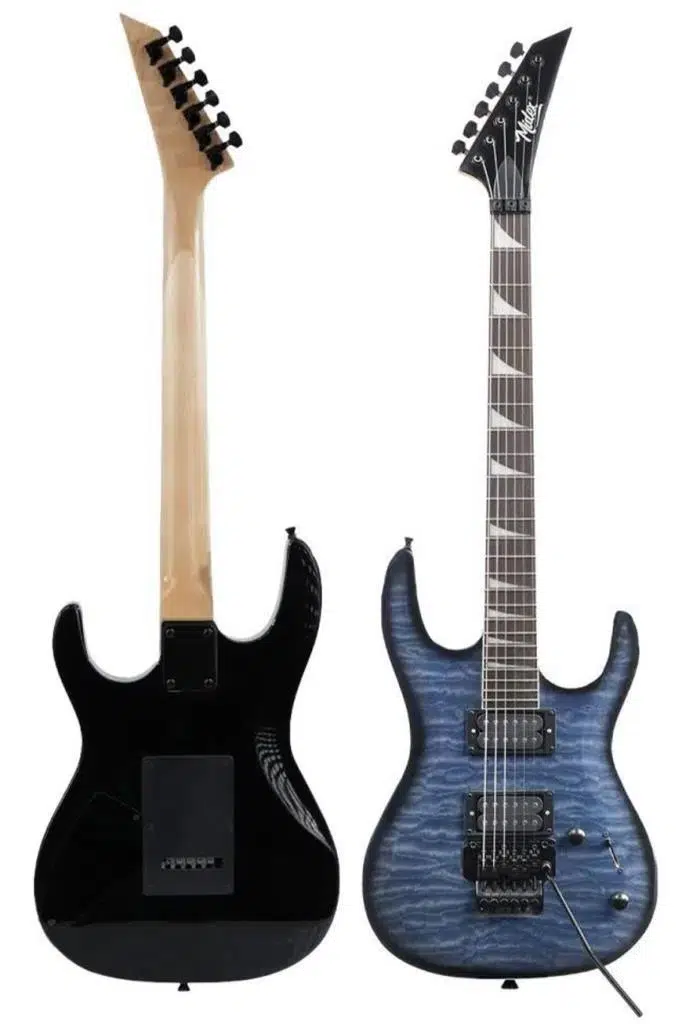 Midex Crade-25AMP Blue Rosewood Super Strat Kasa HH Yüksek Kaliteli 25W Amfili Elektro Gitar Seti