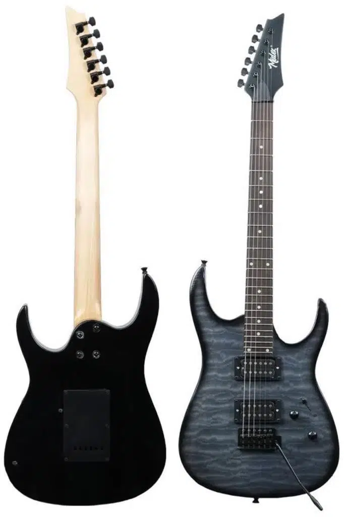 Midex Crade-25AMP Grey Rosewood Super Strat Kasa HH Yüksek Kaliteli 25W Amfili Elektro Gitar Seti Midex Crade-25AMP Grey Rosewood Super Strat Kasa HH Yüksek Kaliteli 25W Amfili Elektro Gitar Seti