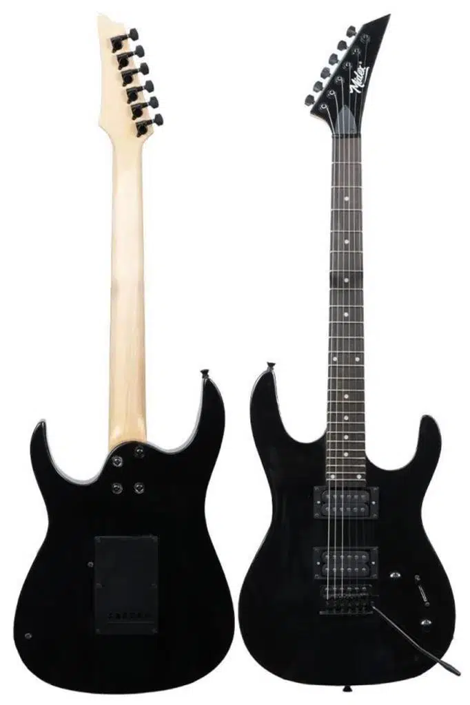 Midex Crade-50AMP Black Rosewood Super Strat Kasa HH Yüksek Kaliteli 50W Amfili Elektro Gitar Seti