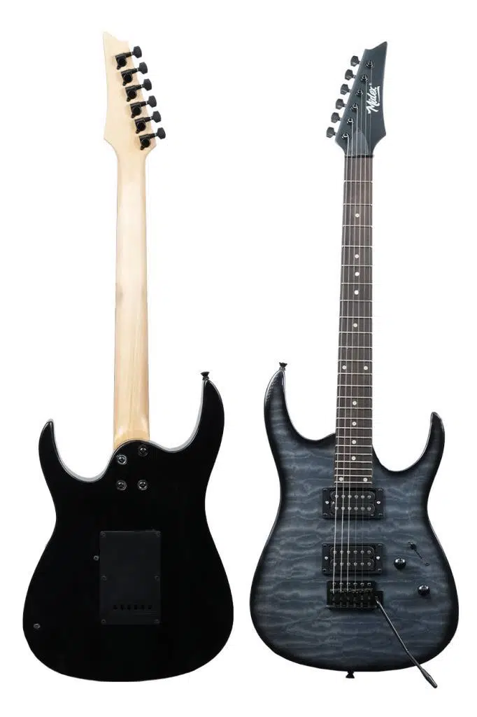 Midex Crade-50AMP Grey Rosewood Super Strat Kasa HH Yüksek Kaliteli 50W Amfili Elektro Gitar Seti Midex Crade-50AMP Grey Rosewood Super Strat Kasa HH Yüksek Kaliteli 50W Amfili Elektro Gitar Seti