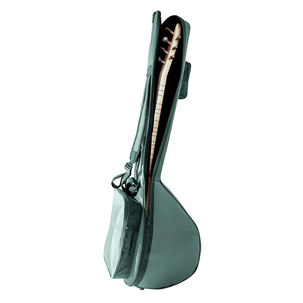 Midex CS-122 Uzun Sap Saz Bağlama Gigbag Çantası Kılıfı Kalın Soft Case